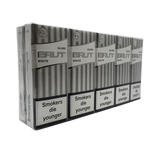 BRUT Slims White