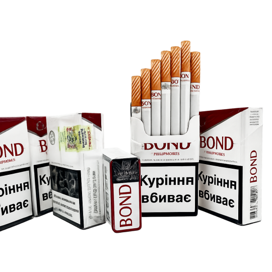 Сигарети Bond Red KS з українським акцизом