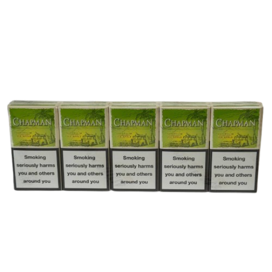 CHAPMAN Super Slims Ice Apple (яблуко з льодом) — купити оригінал з доставкою по Україні