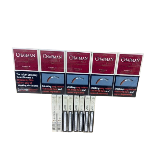 CHAPMAN Super Slims Cherry — купити оригінал з доставкою по Україні