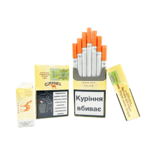 Купити сигарети Camel Yellow KS (Кемел КС Акциз)