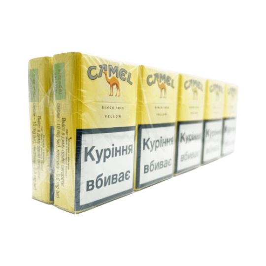 Купити сигарети Camel Yellow KS (Кемел КС Акциз)