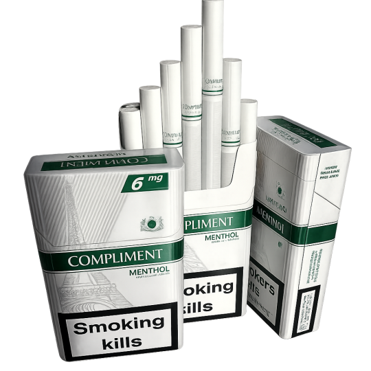 Сигарети Compliment Demi Menthol 6 мг — львівський стиль, м’який ментол