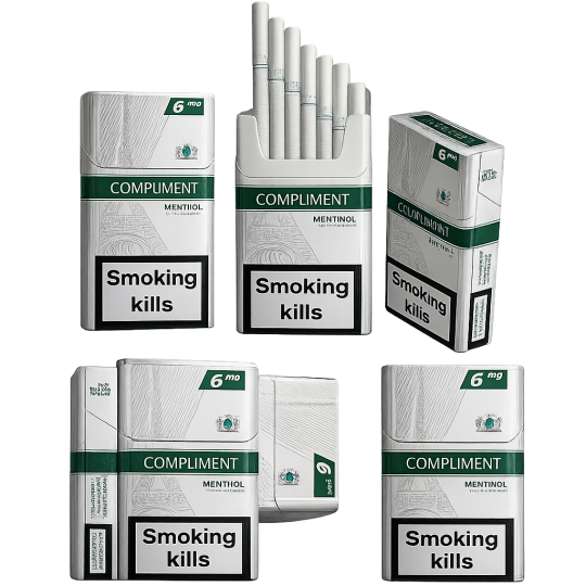 Сигарети Compliment Demi Menthol 6 мг — львівський стиль, м’який ментол