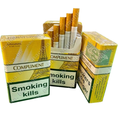 Сигареты Compliment Yellow King Size