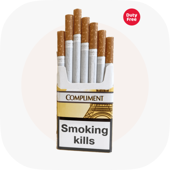 Compliment KS Yellow — стандартные сигареты King Size