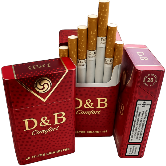 Сигарети D&B Comfort Red King Size