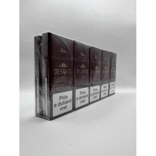 Сигареты De Santis Slims Red