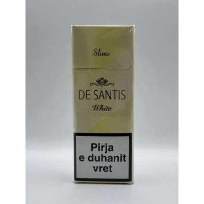 Сигареты De Santis slims White