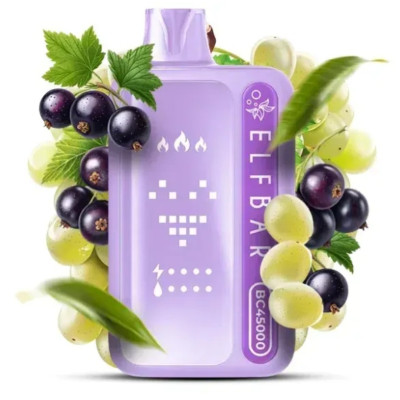 Сигареты Elf Bar BC45000 Blackcurrant Grape (Чорна смородина Виноград)
