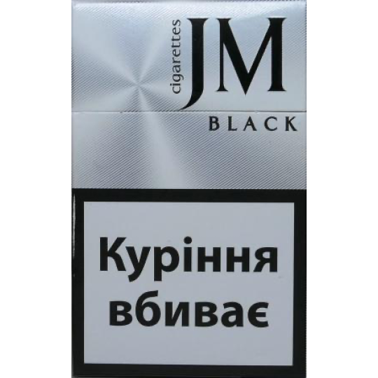 JM Black NS (акциз)— nanoslim сигарети преміум-класа