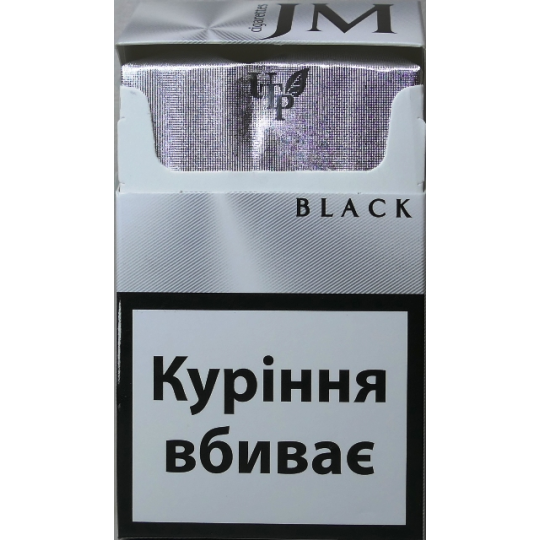 JM Black NS (акциз)— nanoslim сигарети преміум-класа