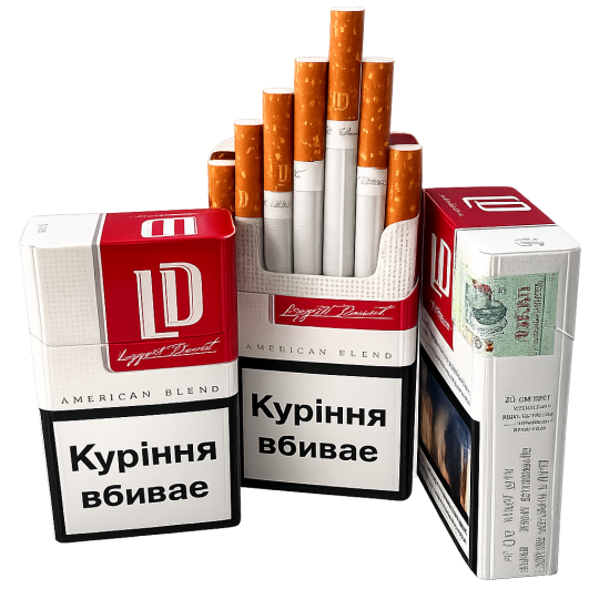 LD KS Red — класичні сигарети з насиченим смаком