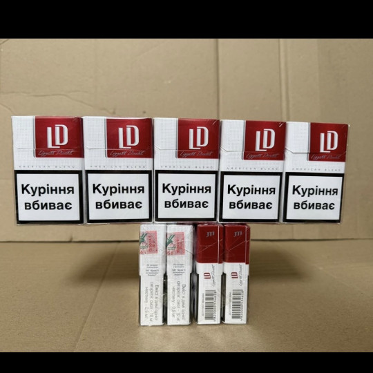 LD KS Red — класичні сигарети з насиченим смаком