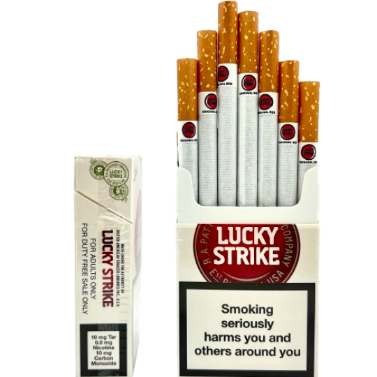 Lucky Strike Red KS — сигарети King Size