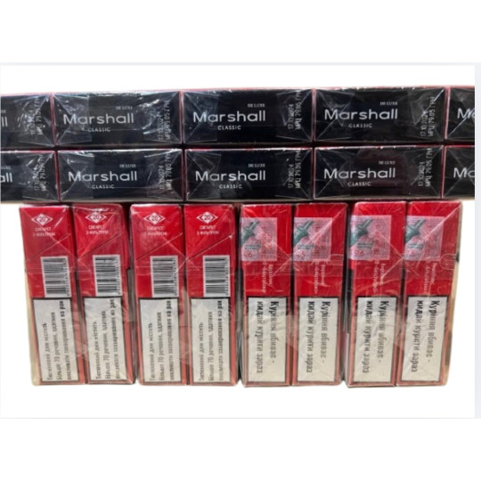 Marshall 80mm  Red KS — сигарети з українським акцизом