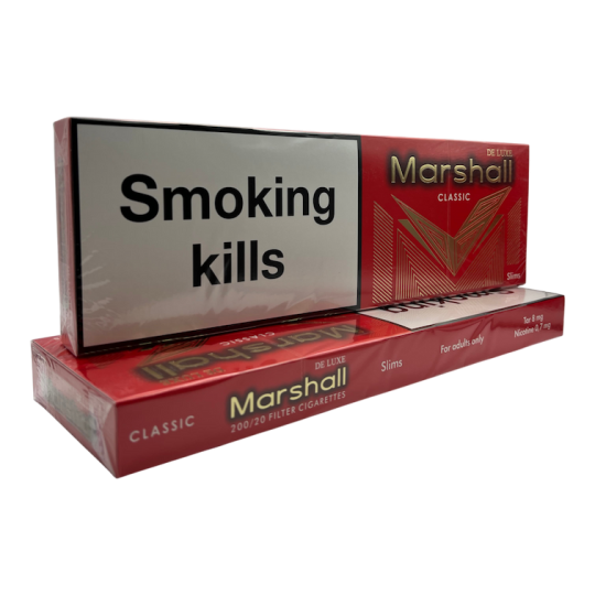 Marshall Slims Red CLASSIC — класичні тонкі сигарети Slims