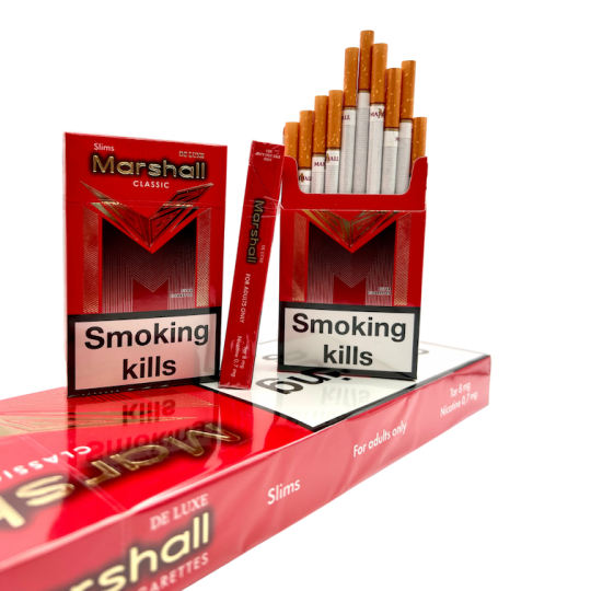 Marshall Slims Red CLASSIC — класичні тонкі сигарети Slims
