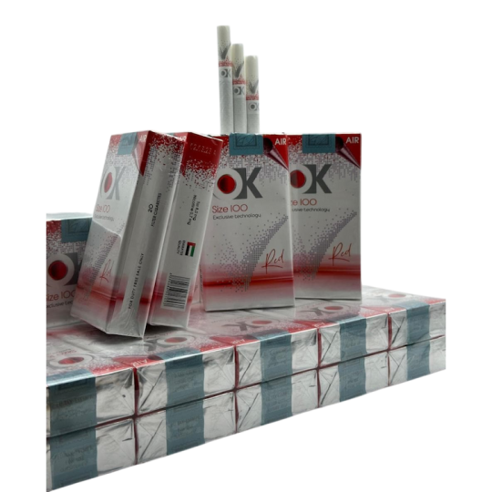 OK KS 100 Red — класичні сигарети у м’якій пачці