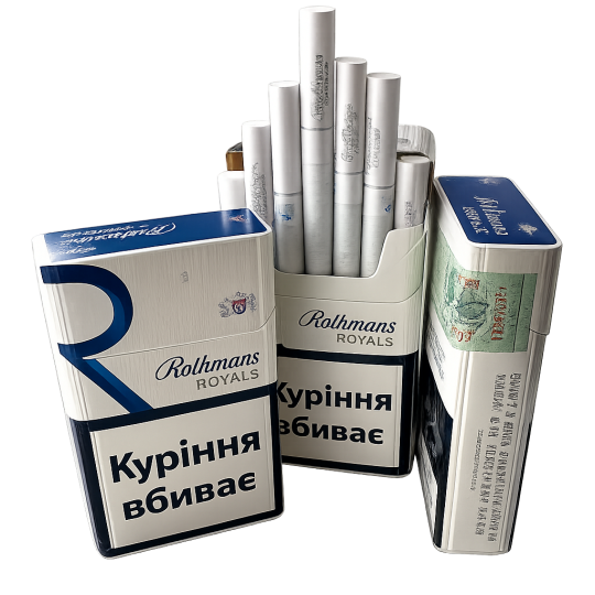 Rothmans KS Blue Україна — сигарети з акцизом, турбо фільтр