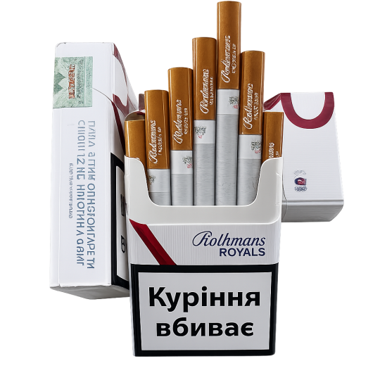 Rothmans KS Red Україна — акцизні сигарети з турбо фільтром