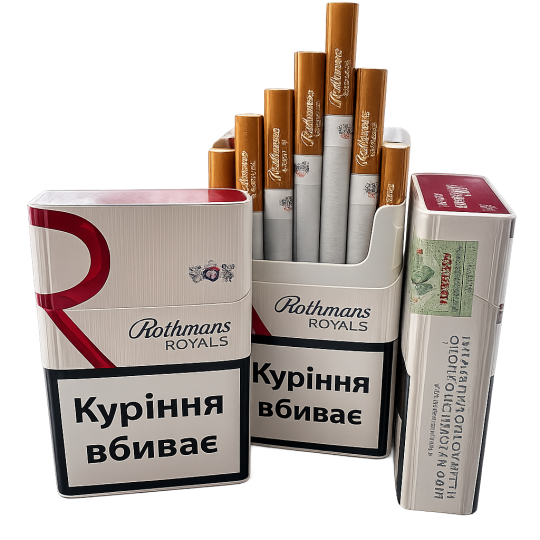 Rothmans KS Red Україна — акцизні сигарети з турбо фільтром