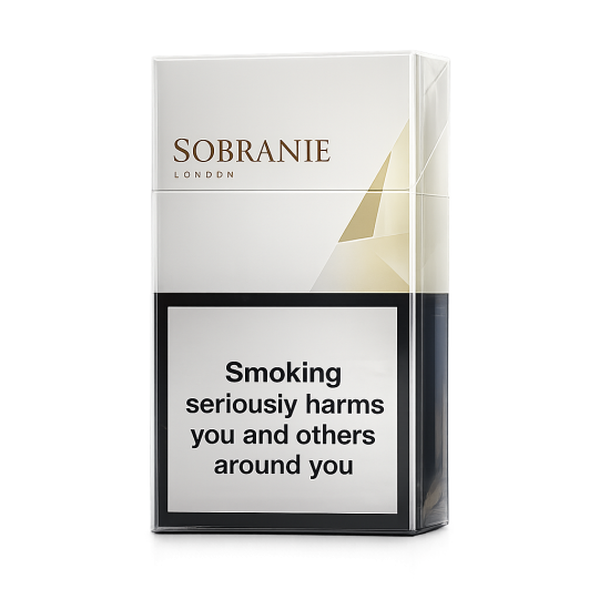 Sobranie дьюті KS рецест Gold 