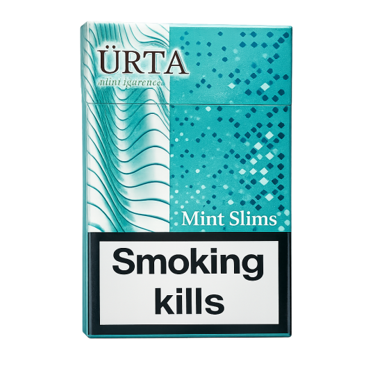 URTA Mint Slims — ментоловые сигареты формата Slims