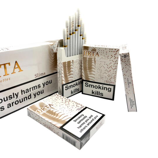 Urta Super Slims White — легкі сигарети у форматі Super Slims